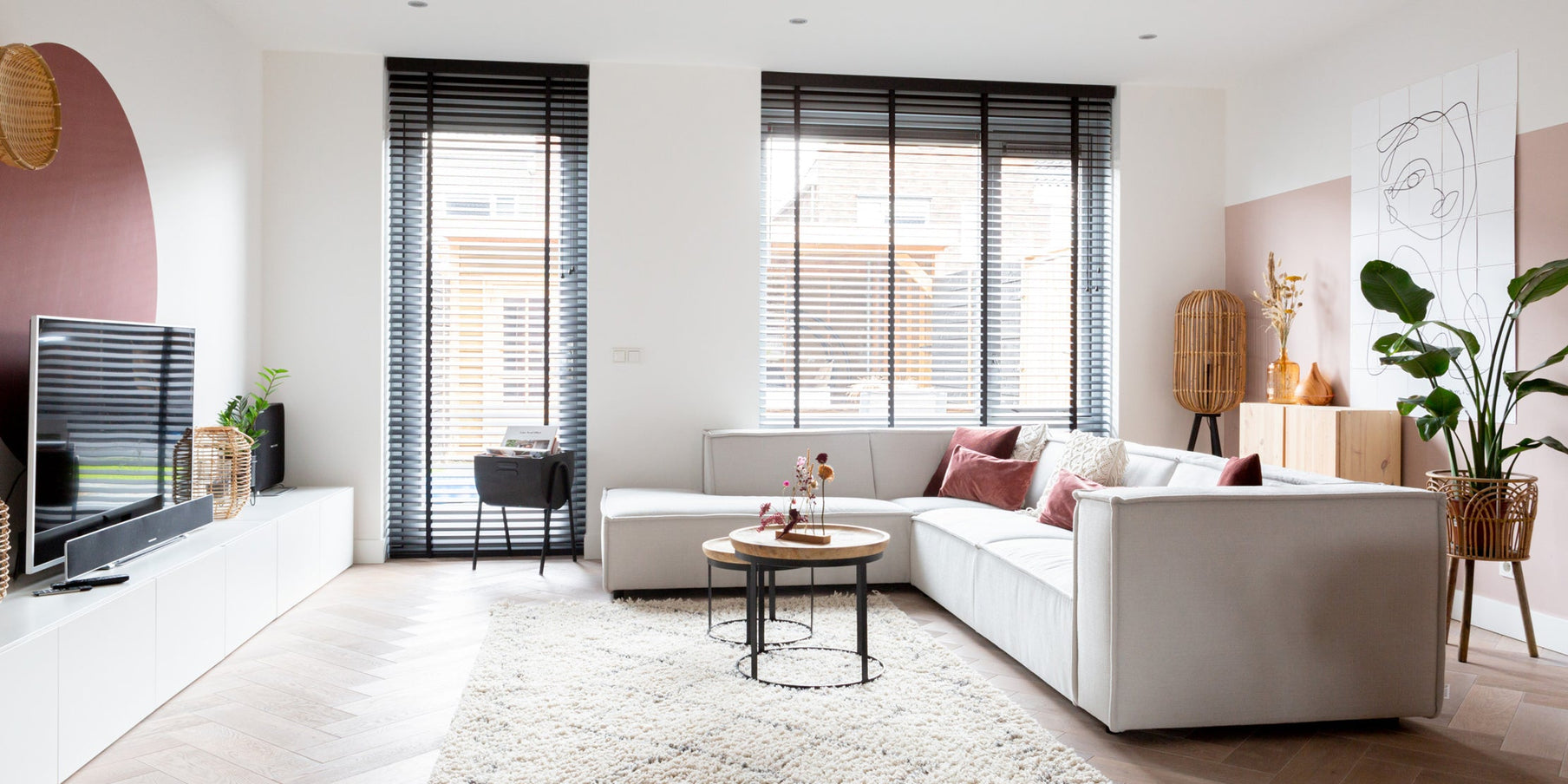 By SIDDE hoekbank Sommer - modern interieur - binnenkijken bij By SIDDE hoekbank Sommer - modern interieur - binnenkijken bij