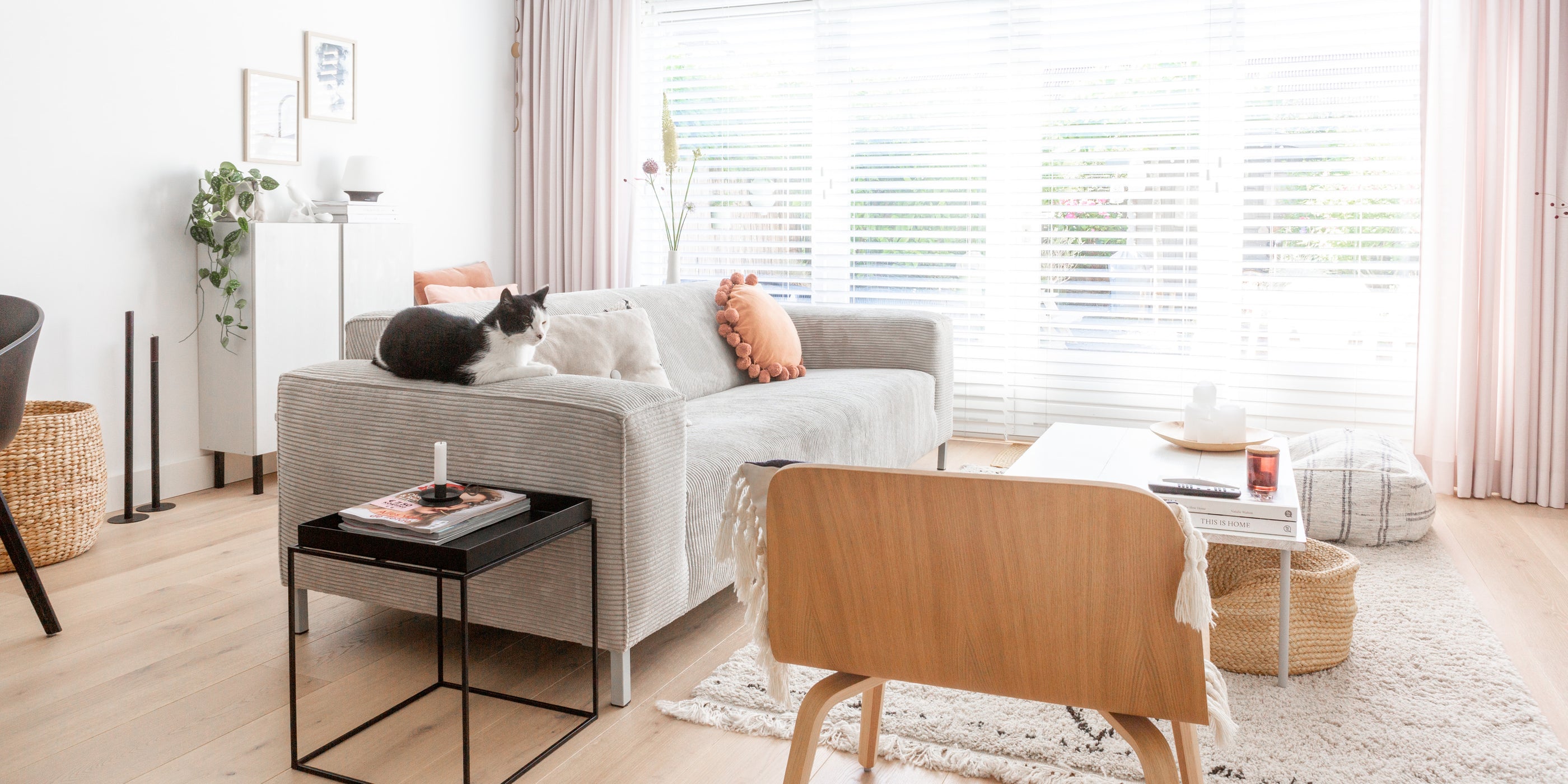 Scandinavisch wonen - ribstof bank - Remus By SIDDE - 3-zits